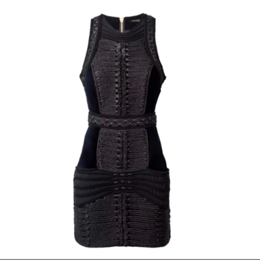 Balmain H&M collab dress